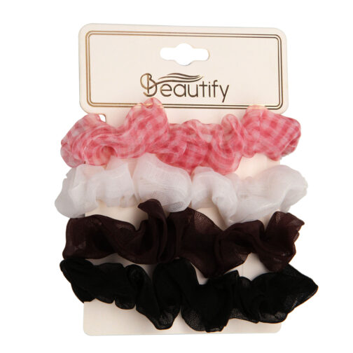 4pc transparent chiffon  twister - Image 3