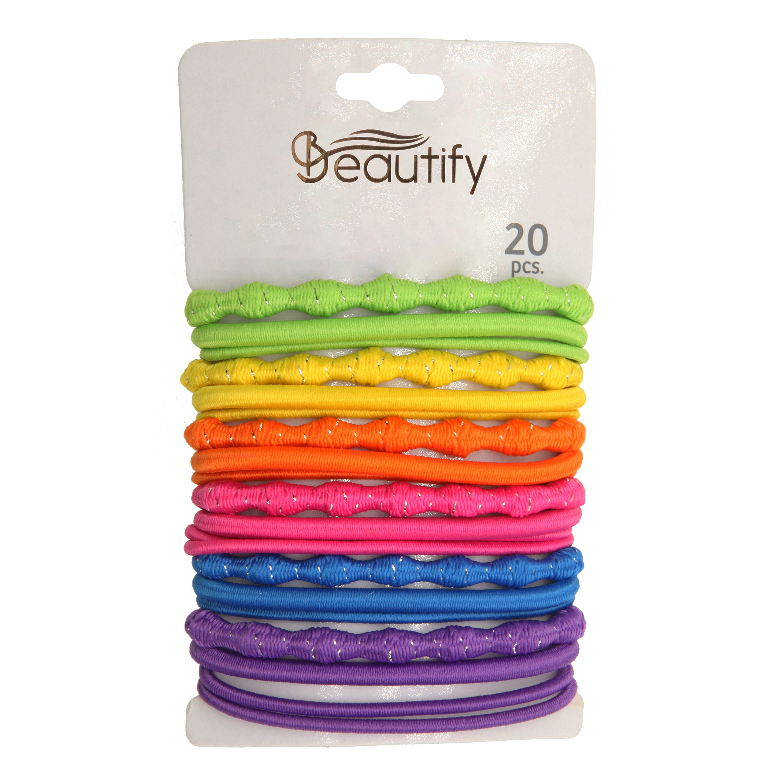 20pcs mixed shape elastics