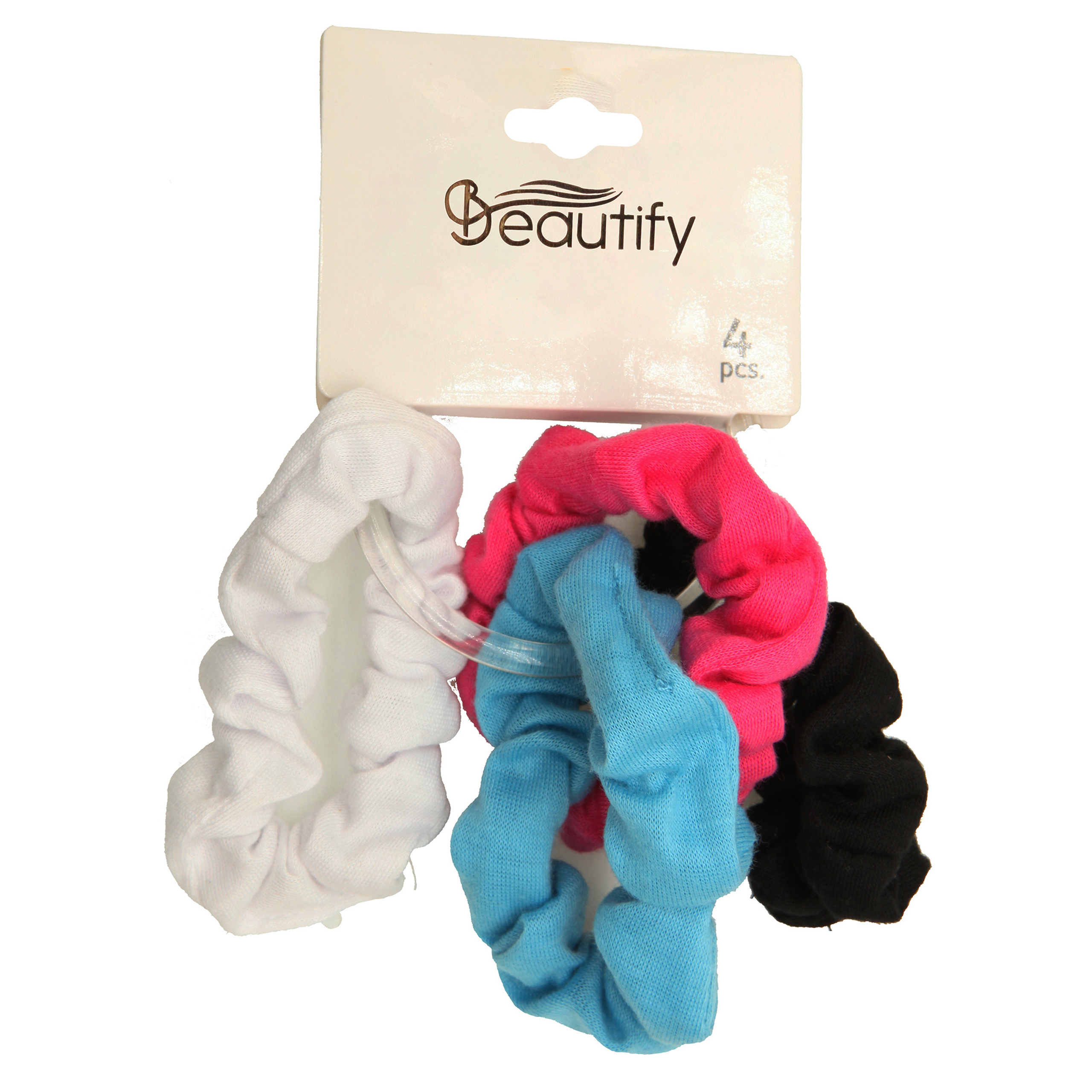 4pcs Jersey fabric scrunchies