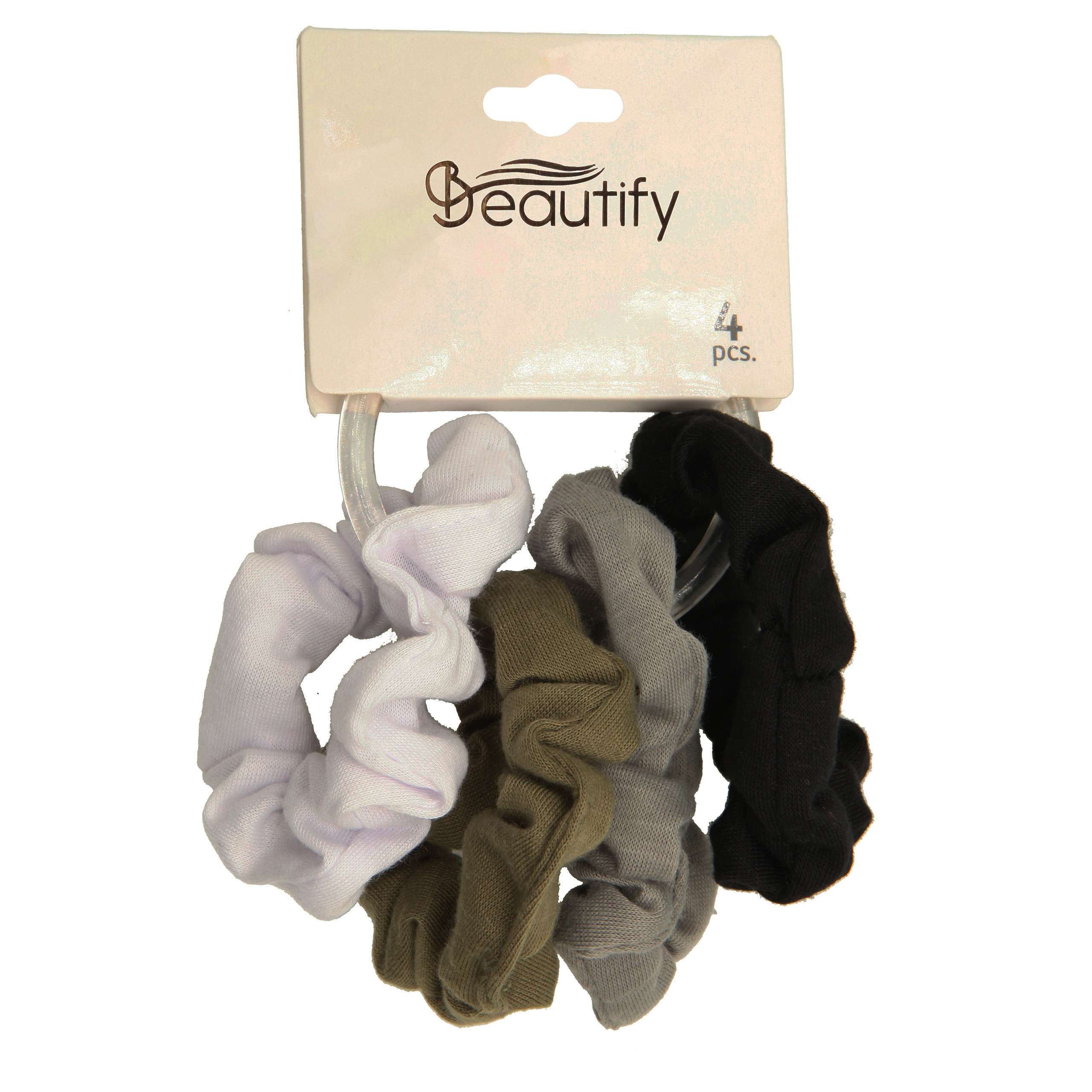 4pcs Jersey fabric scrunchies