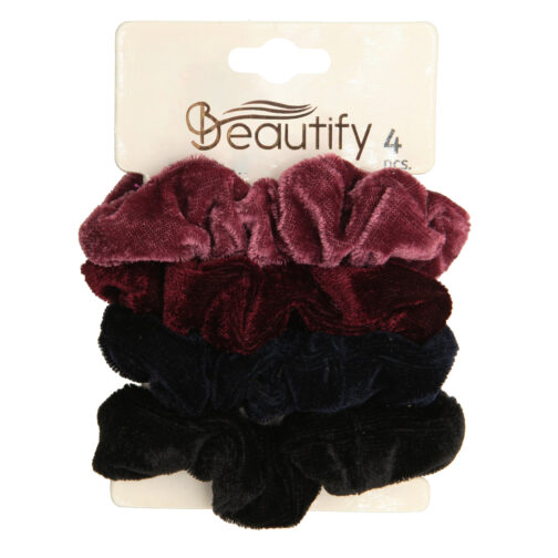 4pcs velvet scrunchies - Image 2