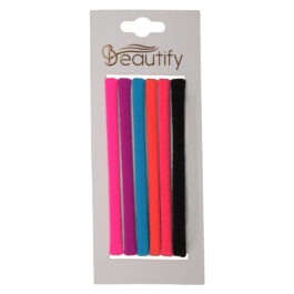 6 on 1cm nylon terry elastics 3 styles