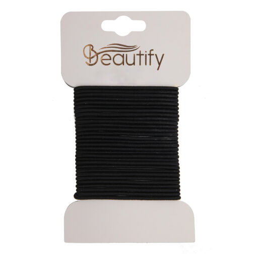 30 PC 2.3MM SALON THIN HAIR ELASTICS - Image 2