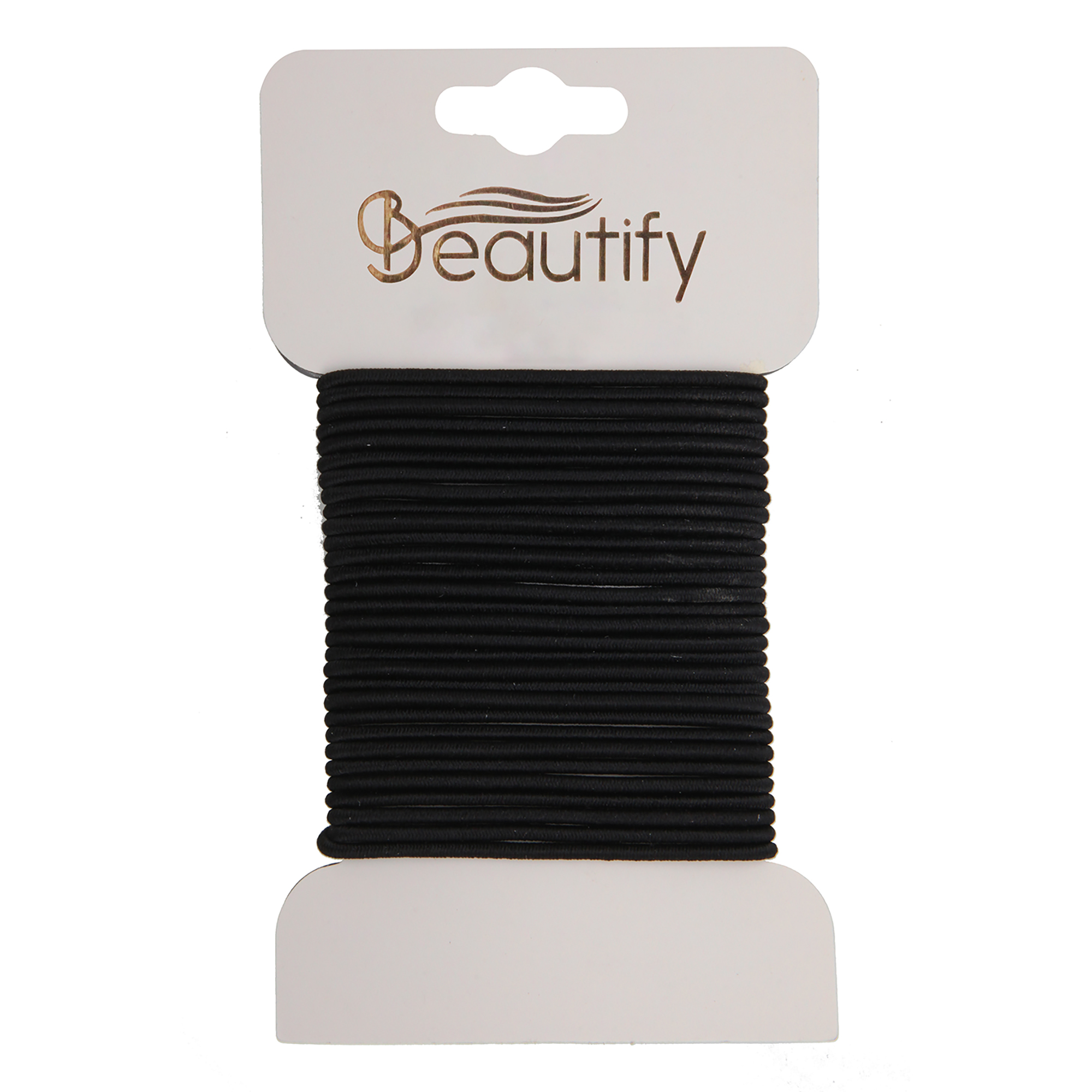 30 PC 2.3MM SALON THIN HAIR ELASTICS