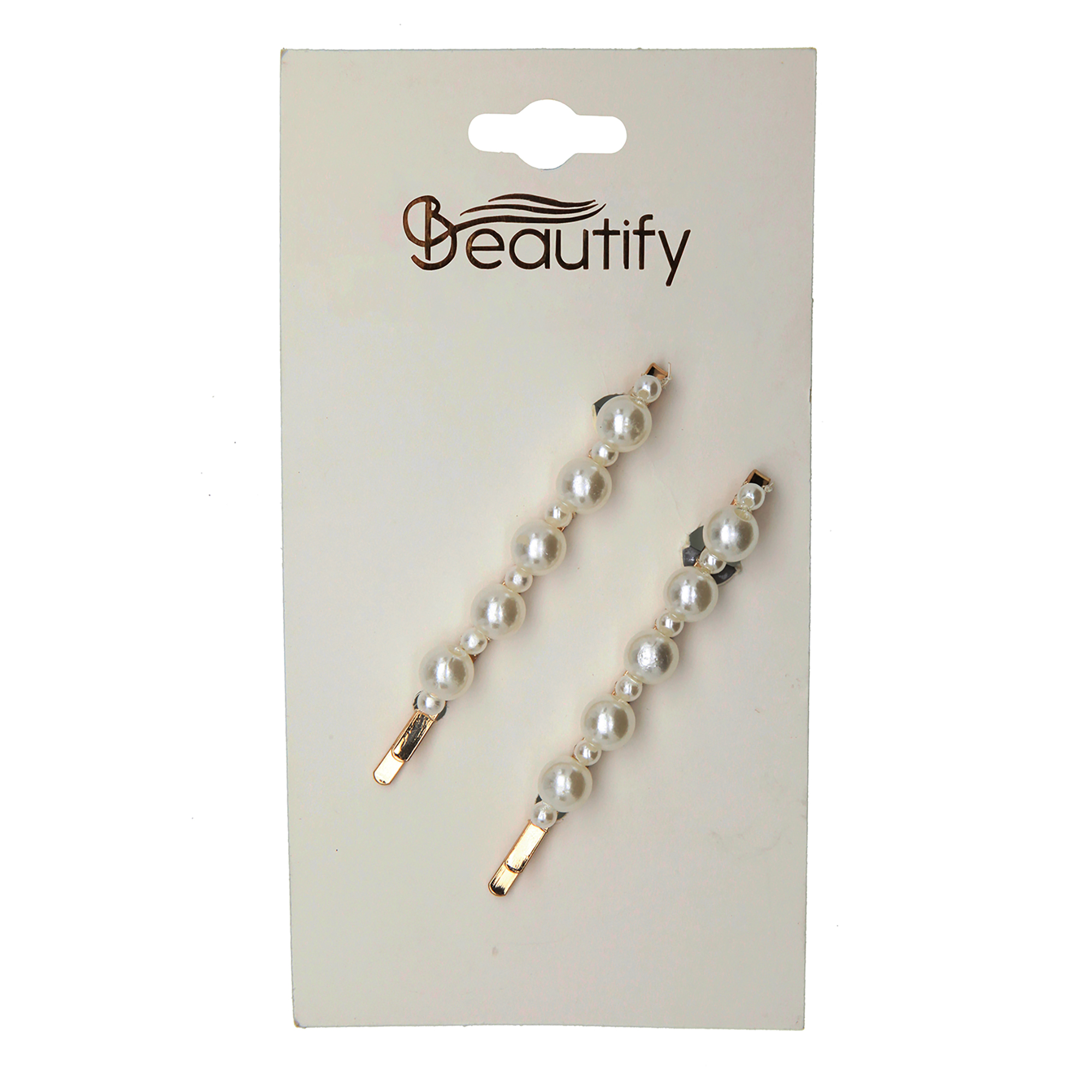 Faux pearl bobby pins