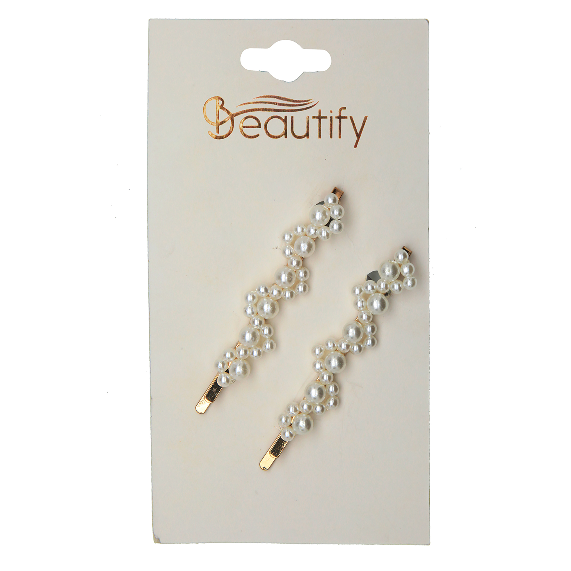 Faux pearl bobby pins