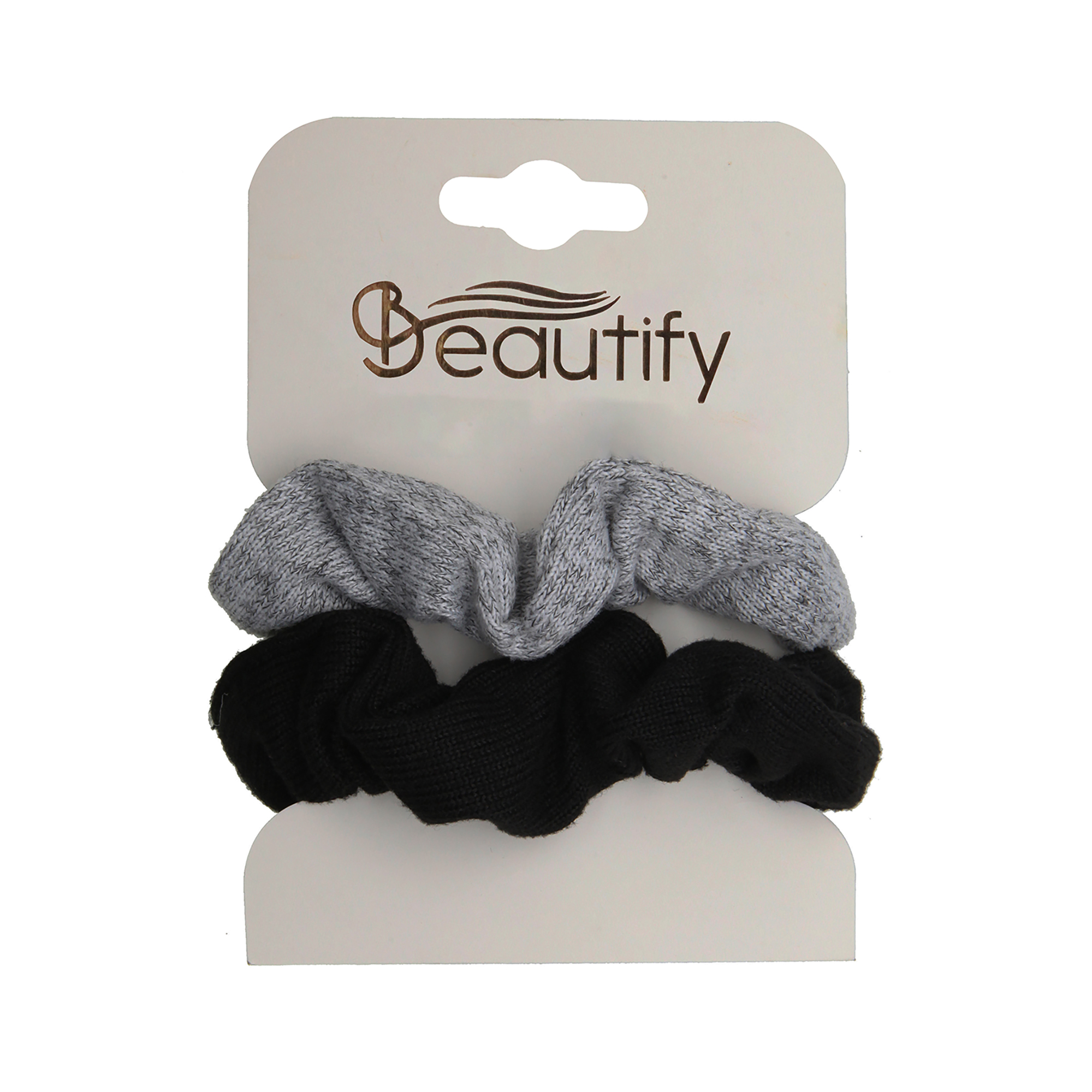 2PC SOFT KNIT SCRUNCHIES