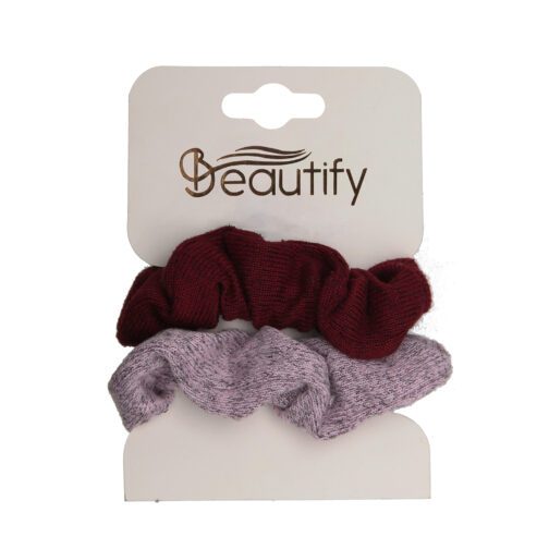 2PC SOFT KNIT SCRUNCHIES - Image 3