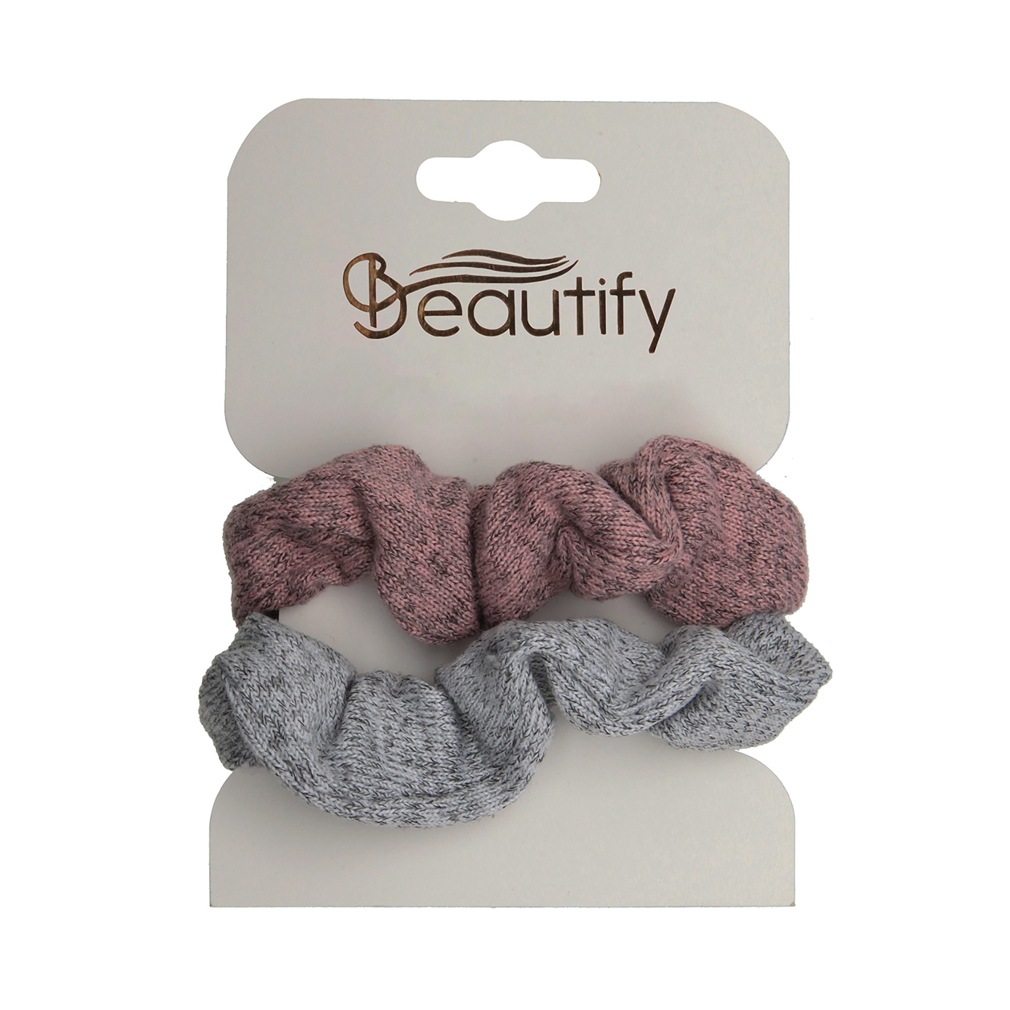 2PC SOFT KNIT SCRUNCHIES