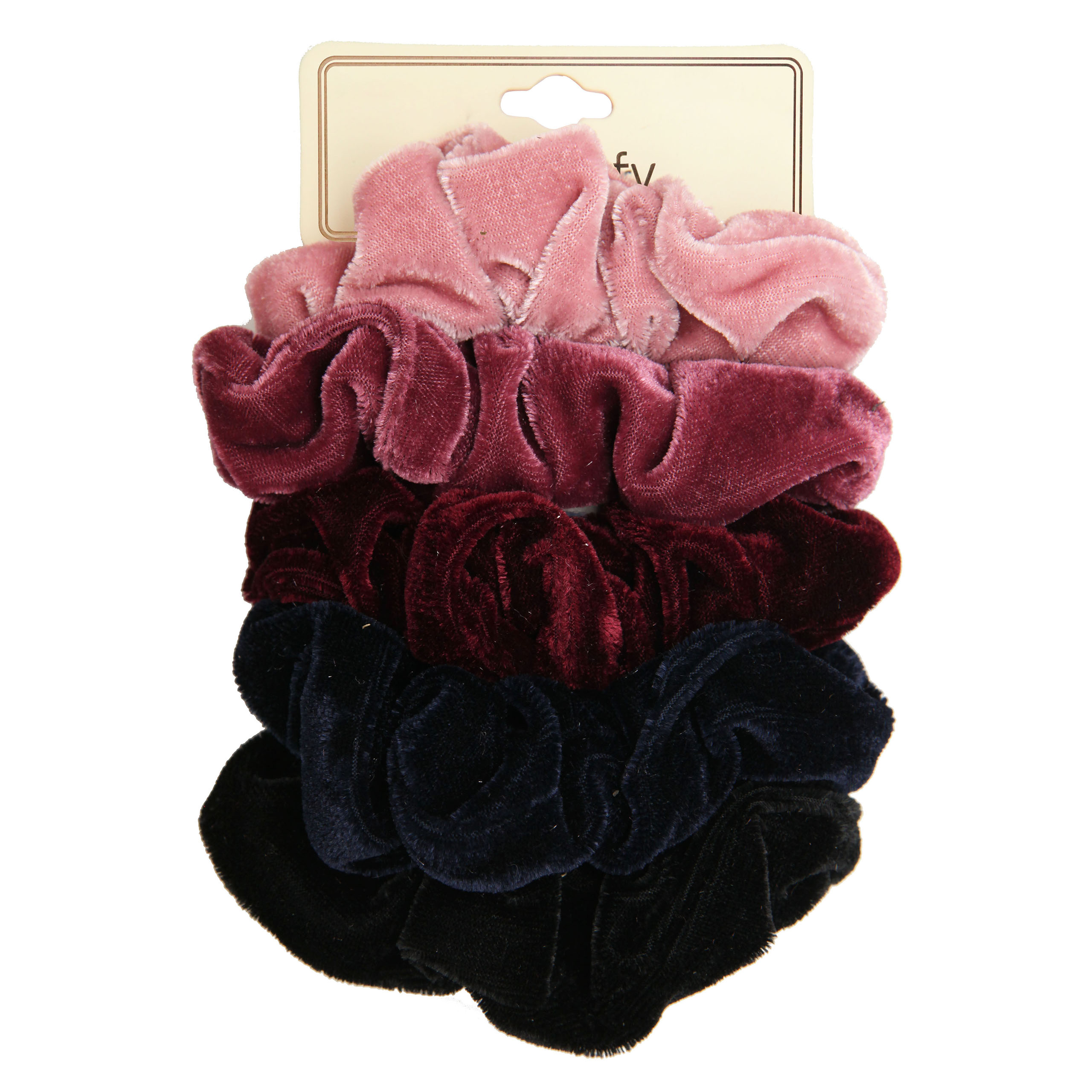 5pc velvet twisters (9x42cm cutting size 220g)