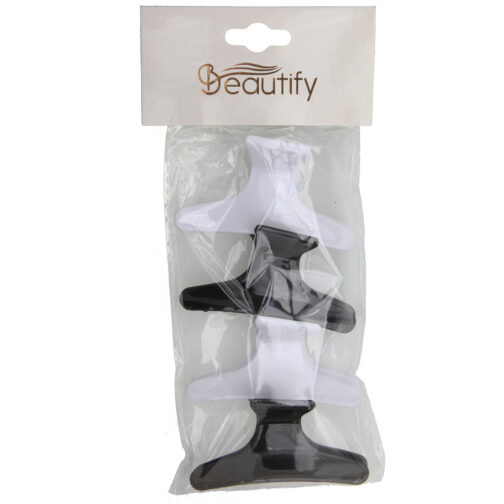 BASIC HAIR CLIPS ASTD 4PK - Image 2