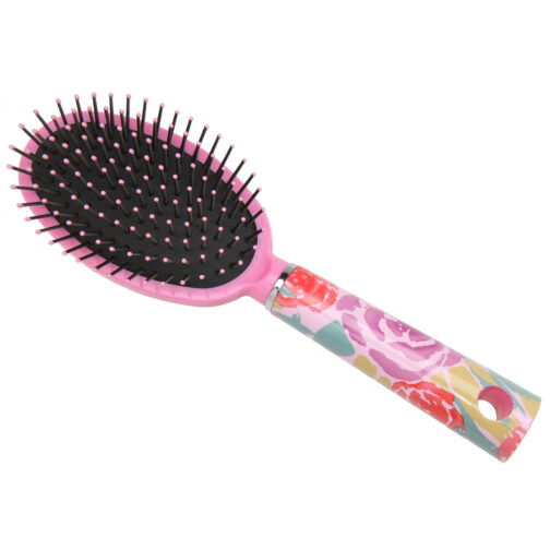 METALLIC HANDLE HAIR BRUSH MULTI-COLORS - Image 5