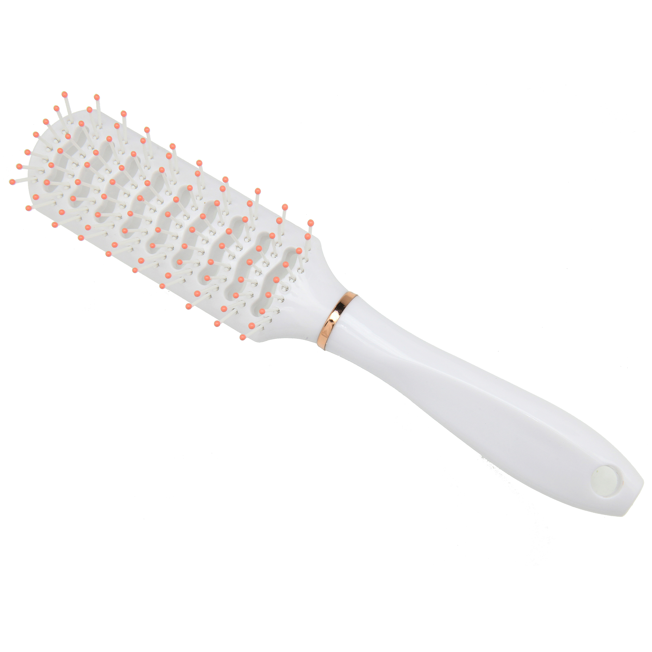 SALON QUALITY WHITE/ROSE VENT BRUSH