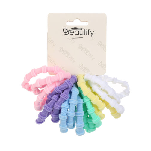 18PC MULTICOLOR PONYTAIL ELASTIC - Image 4