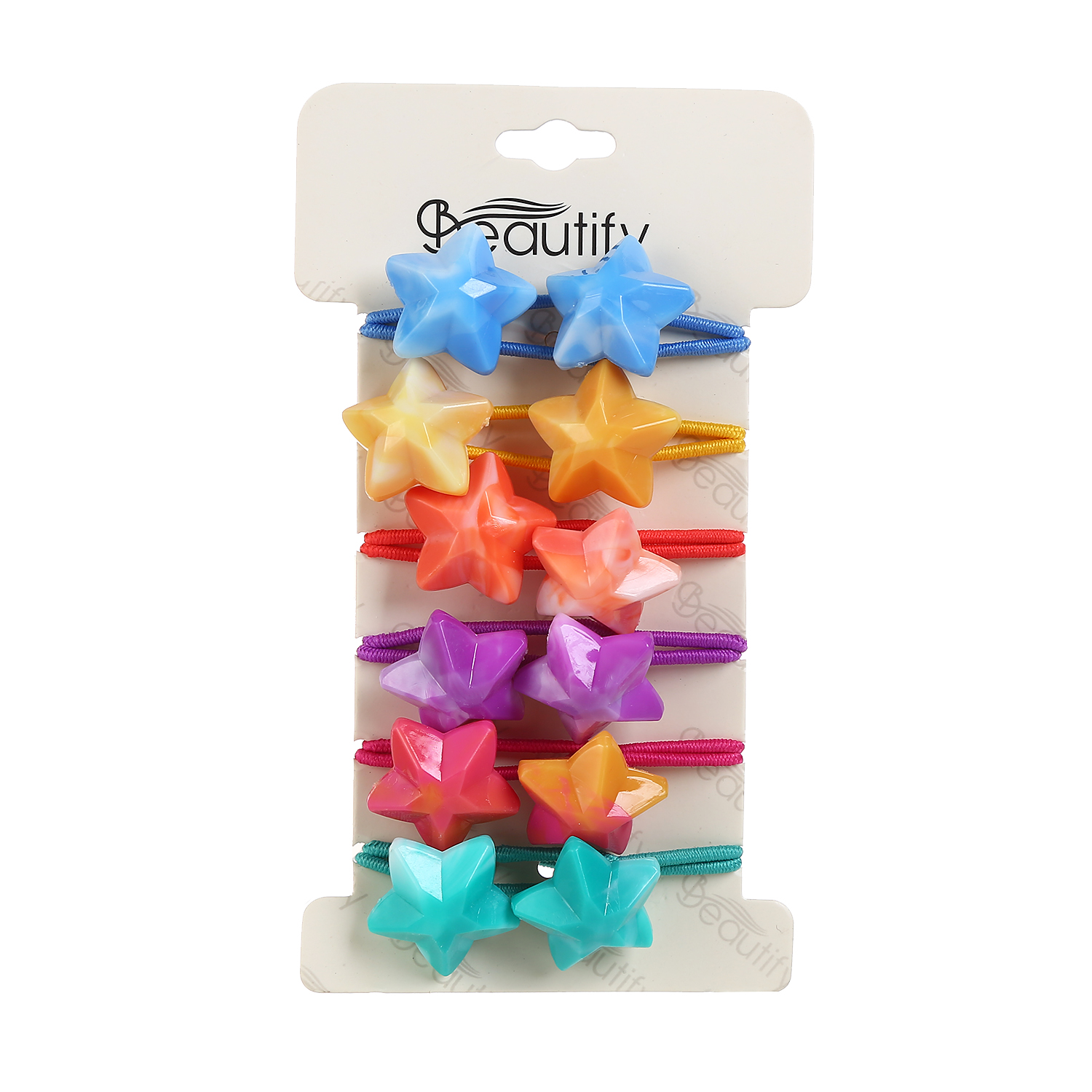 6PC ELASTIC WITH STAR