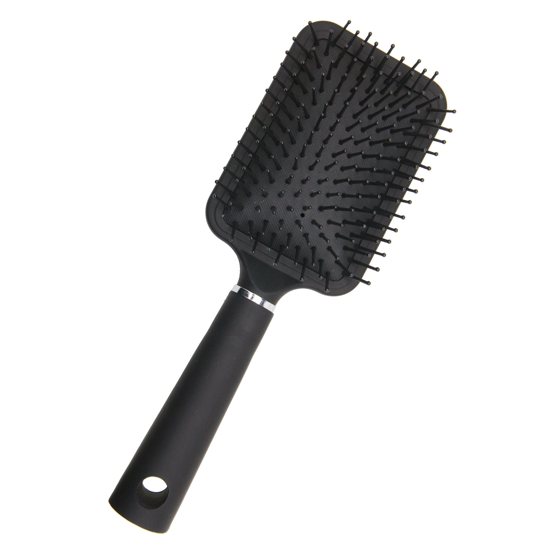 BLACK RUBBER BA PADDLE BRUSH