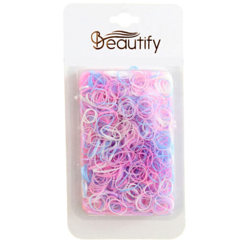 1000 PASTEL LATEX PONYHOLDERS