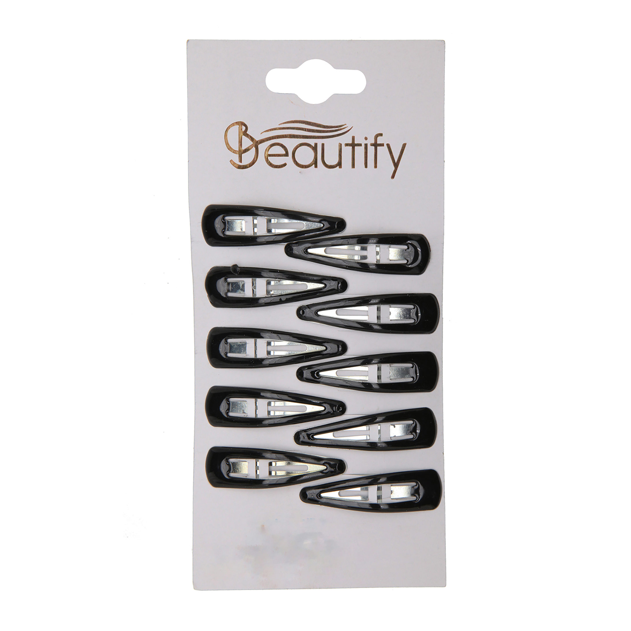 10PC SALON QUALITY SNAP CLIP