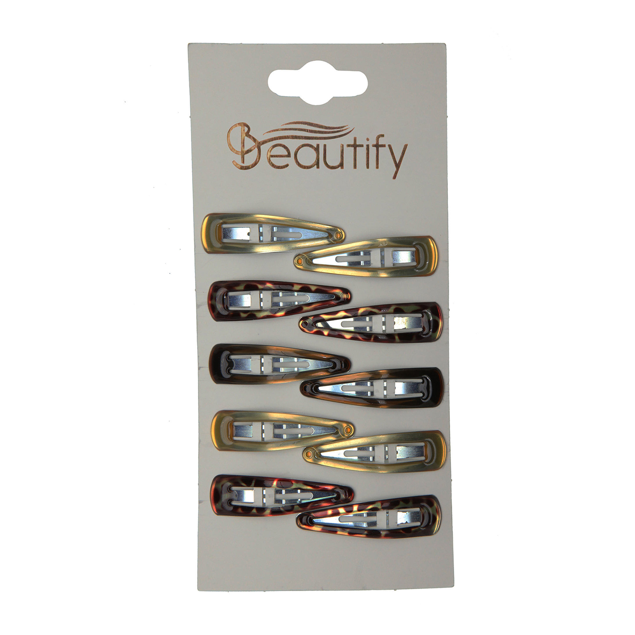 10PC SALON QUALITY SNAP CLIP