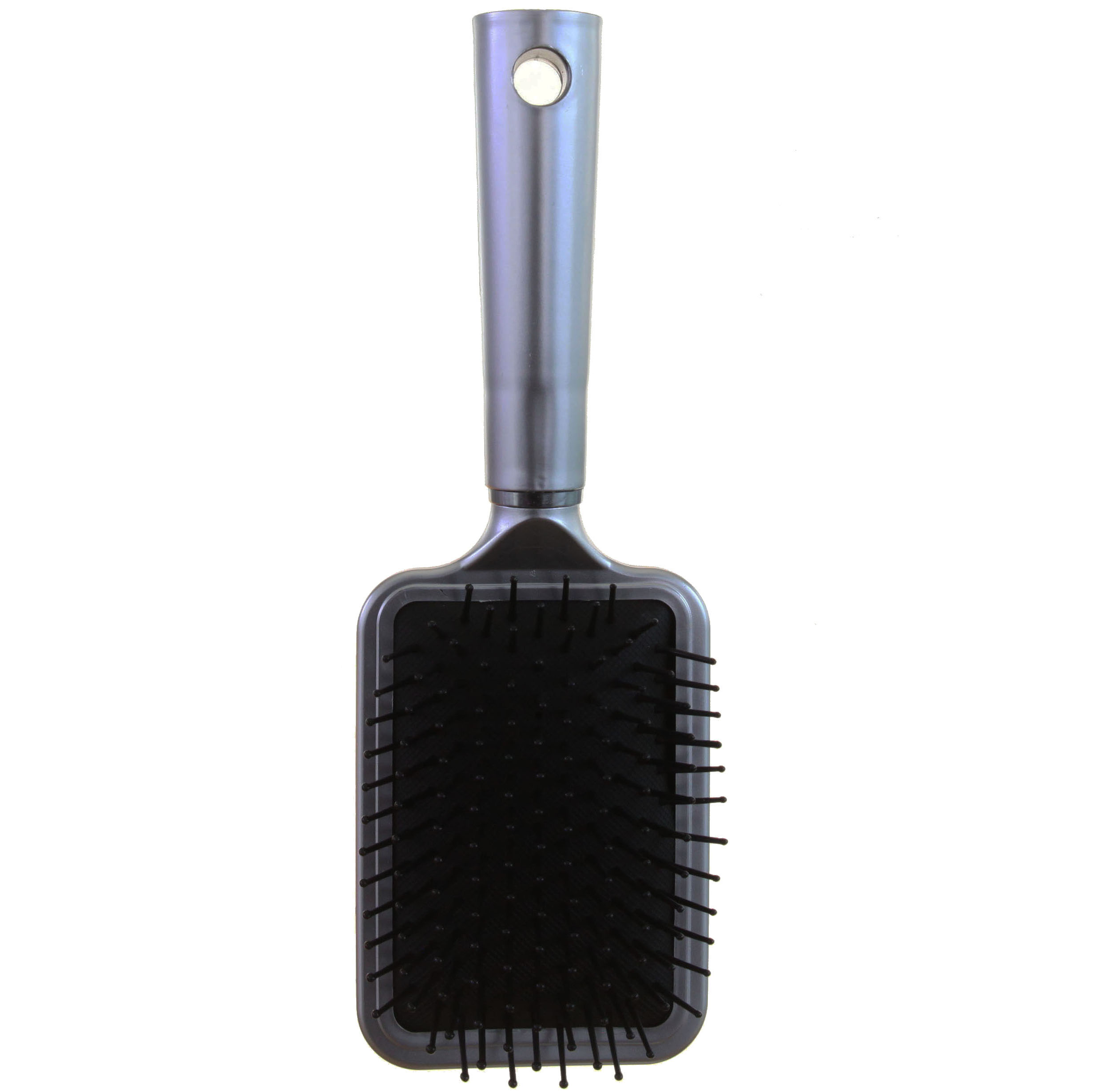 1PC SHINY PADDLE BRUSH WITH STONE