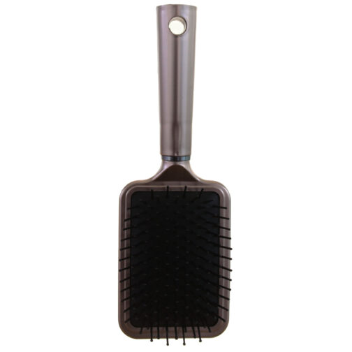 1PC SHINY PADDLE BRUSH WITH STONE - Image 3