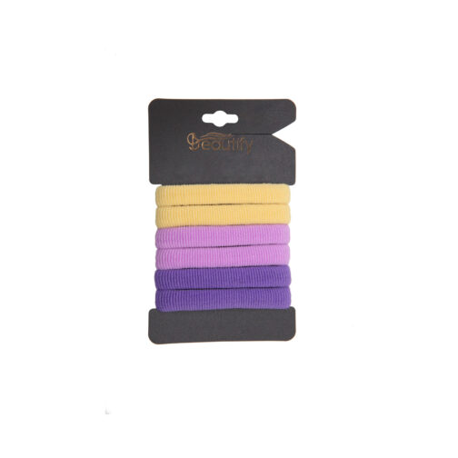 6PC ASSORTED TERRY PONYHOLDERS - Image 2
