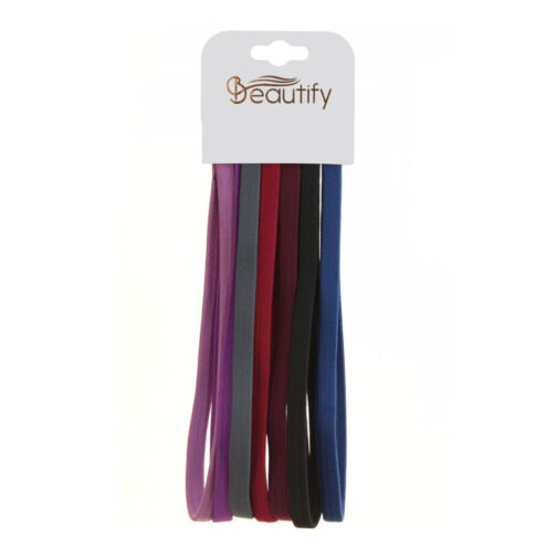7PC 1*20CM FLAT HEADWRAPS - Image 2