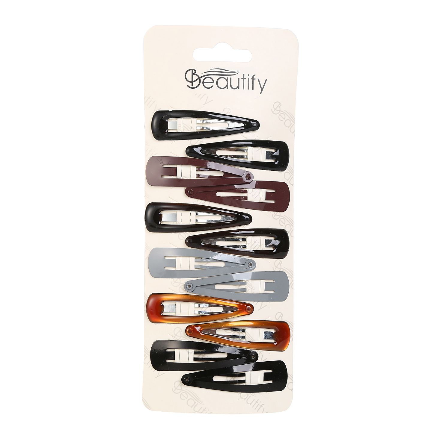 12PC COLORFUL SNAP CLIPS