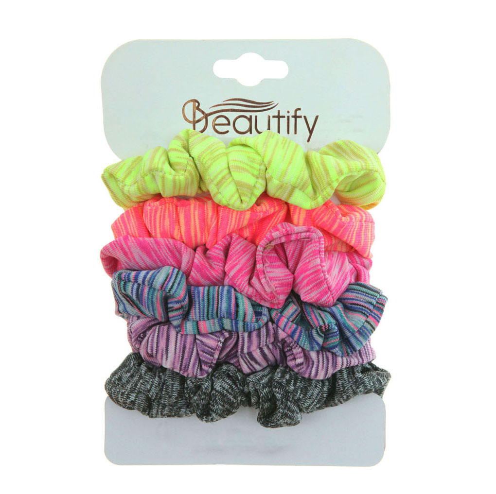 6PC LARGE SCRUNCHIES